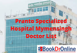 Pranto Specialized Hospital Mymensingh Doctor List