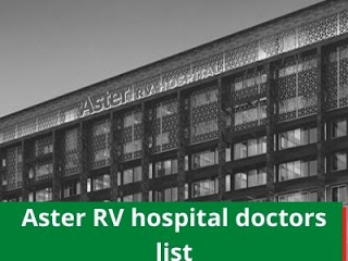 Aster rv hospital doctors list