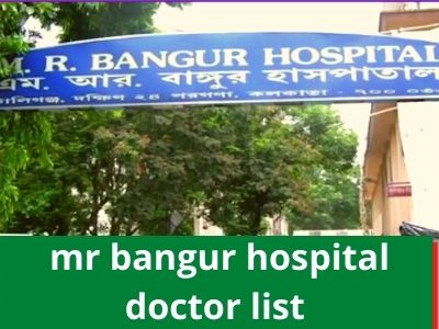 MR Bangur hospital doctor list