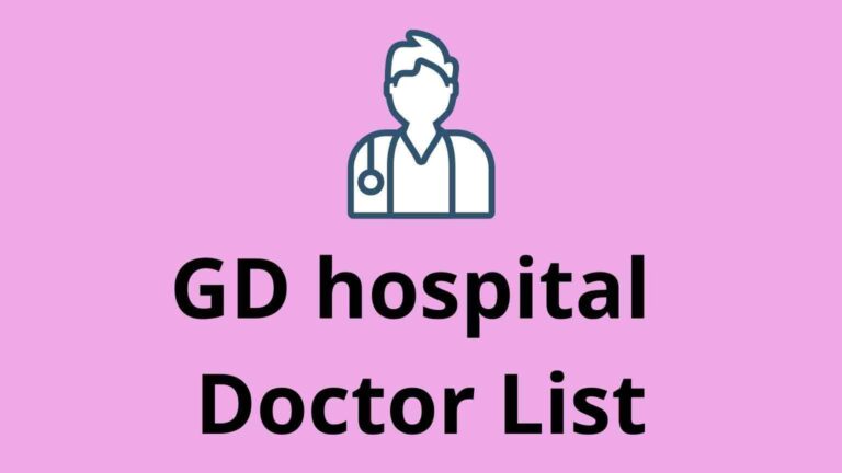 GD hospital doctor list