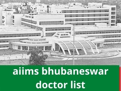 AIIMS bhubaneswar doctor list