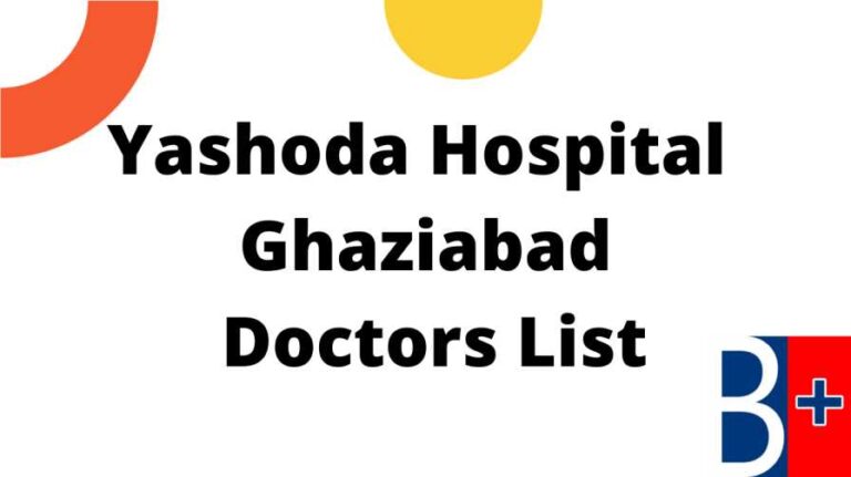 Yashoda Hospital Ghaziabad Doctors List
