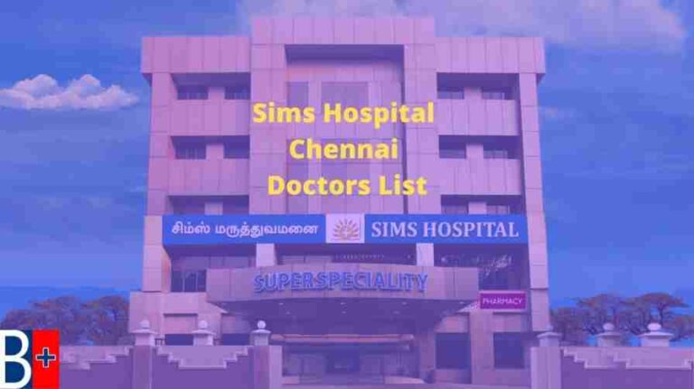 Sims Hospital Chennai Doctors List
