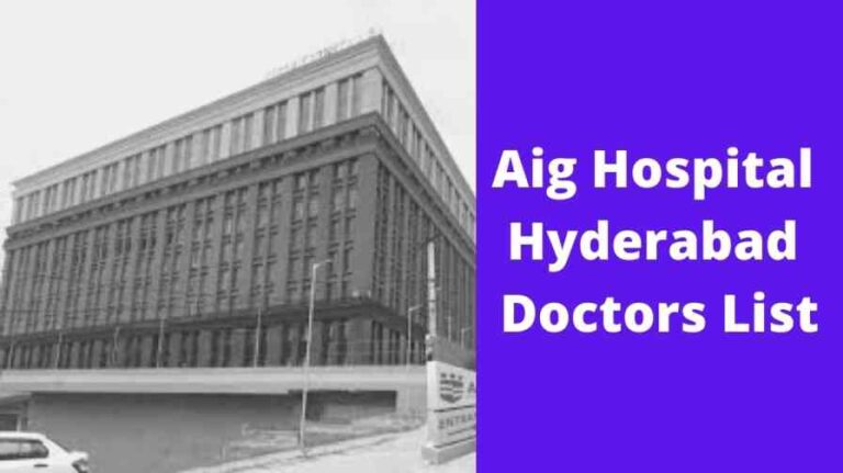 Aig Hospital Hyderabad Doctors List