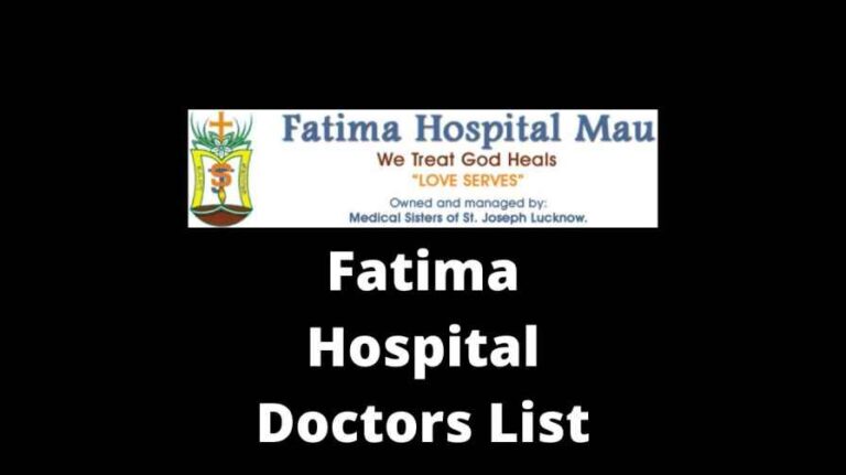 Fatima Hospital Doctors List