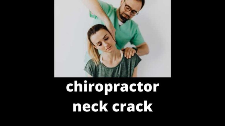 chiropractor neck crack