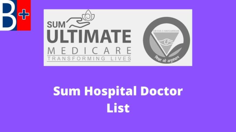 Sum Hospital Doctor List