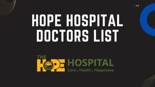 hope hospital doctors list