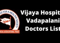 Vijaya Hospital Vadapalani Doctors List, Address & Contact