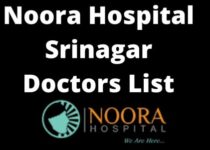Noora Hospital Srinagar Doctors List | Noora Hospital Srinagar