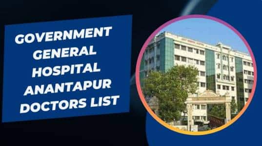 Government General Hospital Anantapur Doctors List