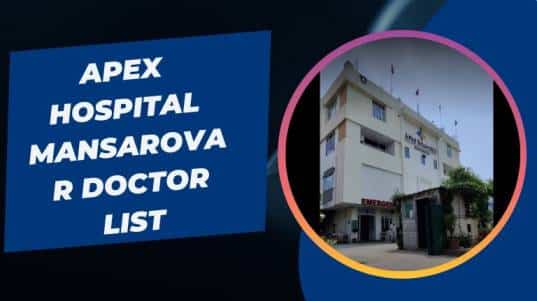 Apex Hospital Mansarovar Doctor List